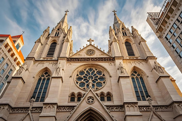 教堂建筑宗教建筑摄影