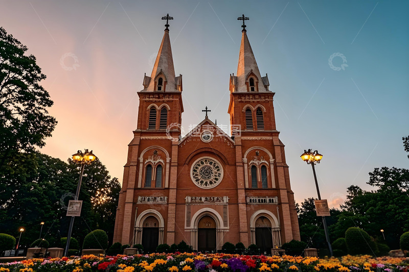 高清大图下载【趣麦麦图】教堂摄影宗教建筑