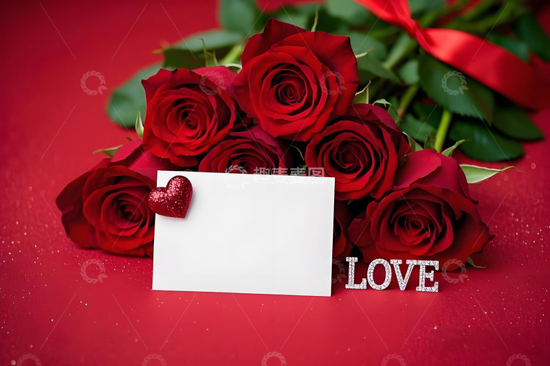 高清大图下载【趣麦麦图】情人节玫瑰摄影图