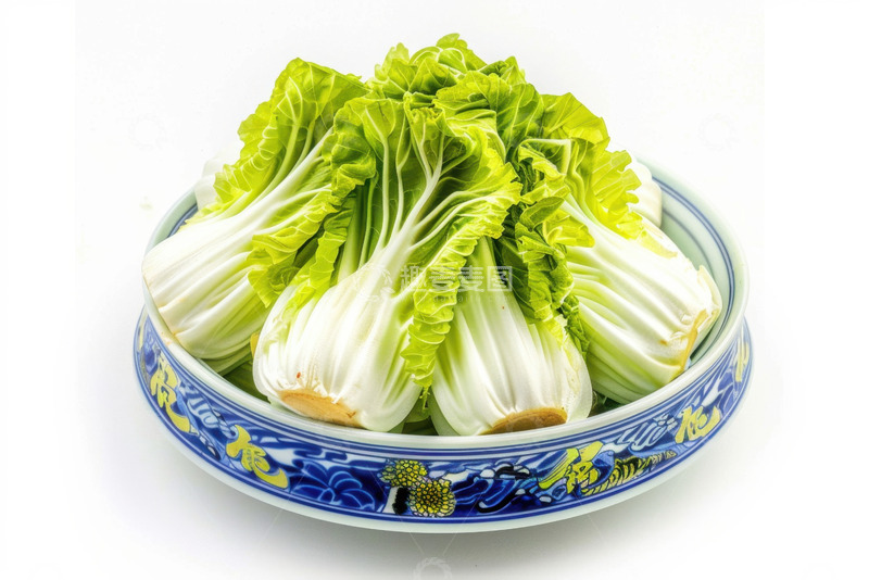 高清大图下载【趣麦麦图】一盆新鲜的小白菜