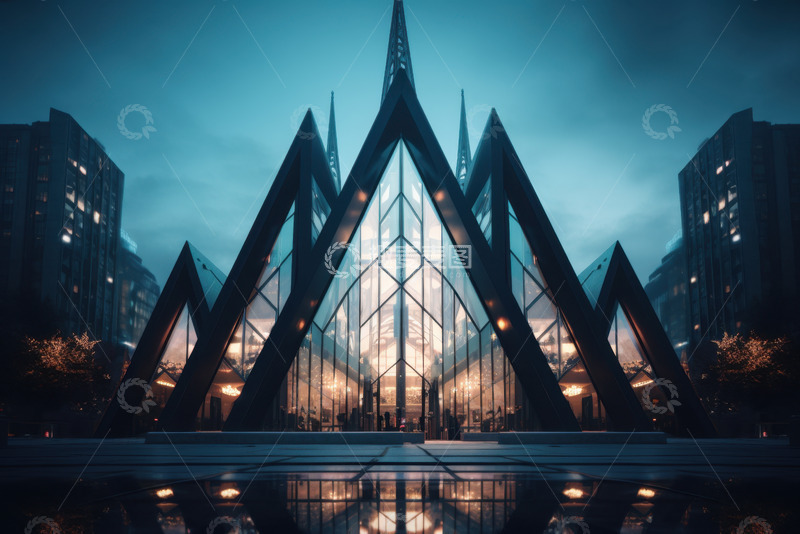 高清大图下载【趣麦麦图】建筑艺术大剧院