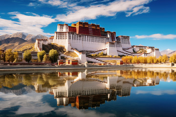 布达拉宫旅游风景