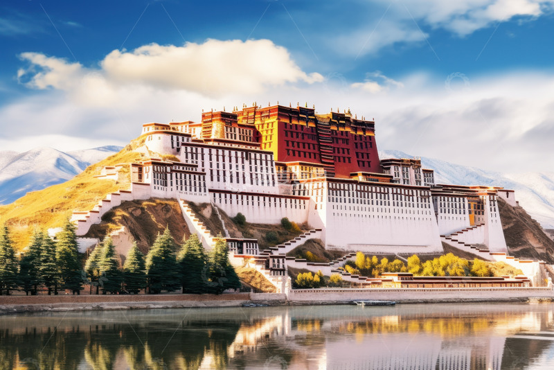 高清大图下载【趣麦麦图】布达拉宫旅游景点风景