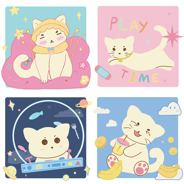 猫咪的日常生活