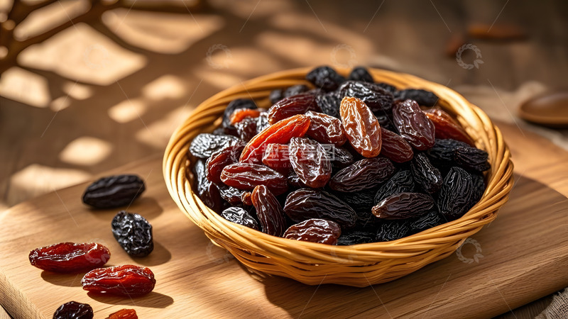 高清大图下载【趣麦麦图】阳光下的葡萄干盛宴