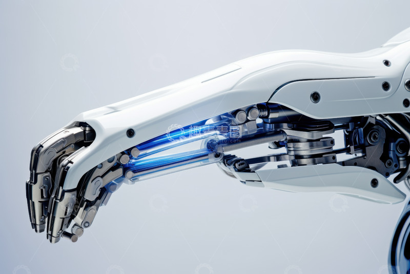高清大图下载【趣麦麦图】一只机械手臂