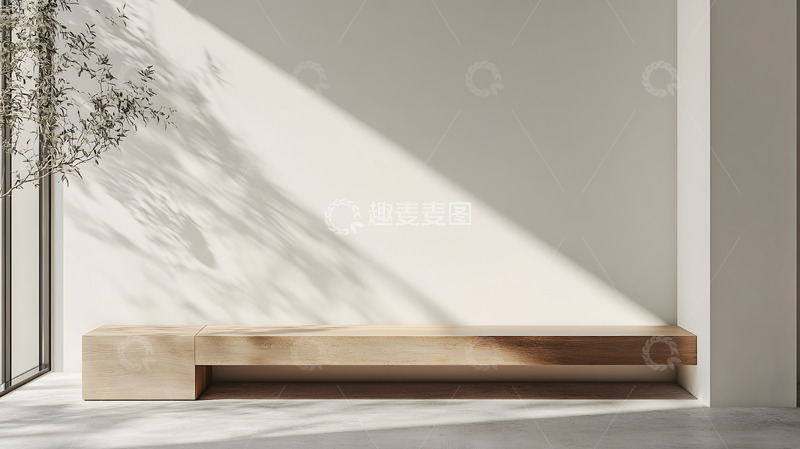 高清大图下载【趣麦麦图】阳光透过窗户洒在室内的温馨场景