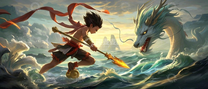 高清大图下载【趣麦麦图】哪吒闹海电影