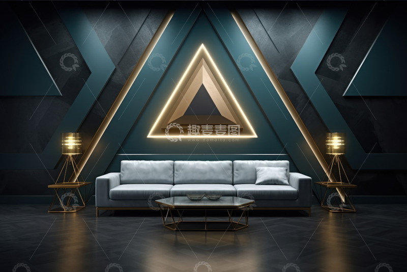 高清大图下载【趣麦麦图】现代科技家居室内