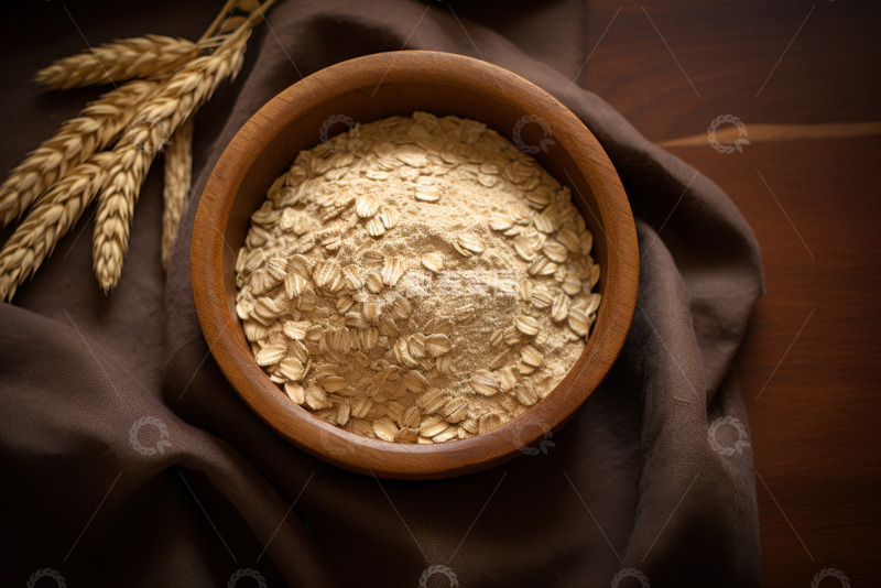 高清大图下载【趣麦麦图】一碗燕麦摄影