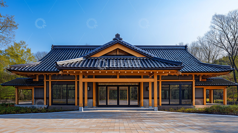 高清大图下载【趣麦麦图】日式建筑古典榫卯工艺