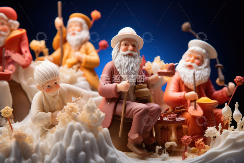 高清大图下载【趣麦麦图】糖人雕塑摄影