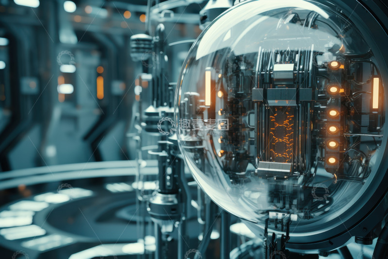 高清大图下载【趣麦麦图】未来科技机械装置