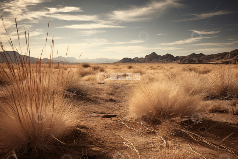 高清大图下载【趣麦麦图】荒原荒草自然美景