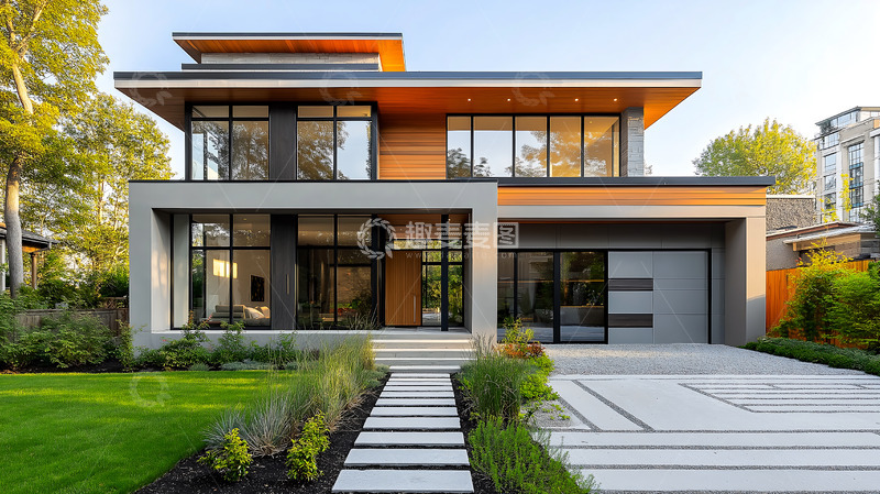 高清大图下载【趣麦麦图】房子现代建筑住宅