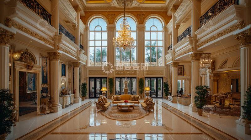 高清大图下载【趣麦麦图】欧式建筑古典传统