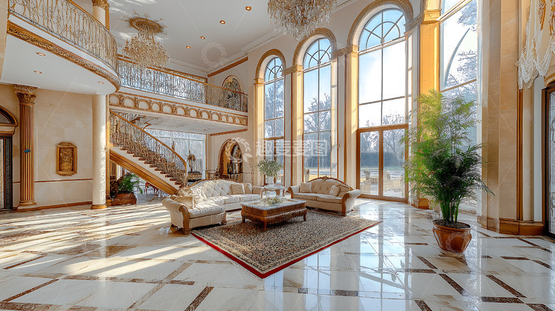 高清大图下载【趣麦麦图】室内欧式建筑传统