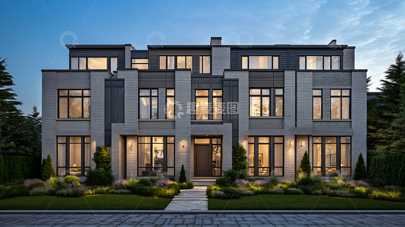 高清大图下载【趣麦麦图】现代建筑房子住宅