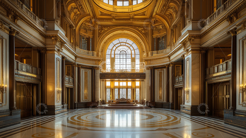 高清大图下载【趣麦麦图】室内古典豪华