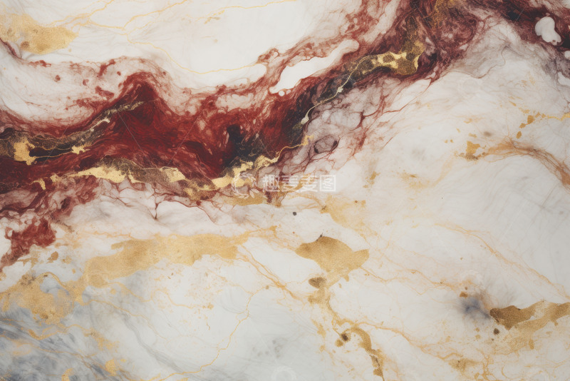 高清大图下载【趣麦麦图】红色条纹大理石背景