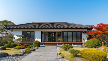 新中式建筑房屋