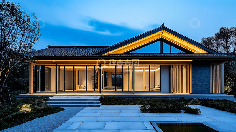 高清大图下载【趣麦麦图】建筑卯榫新中式