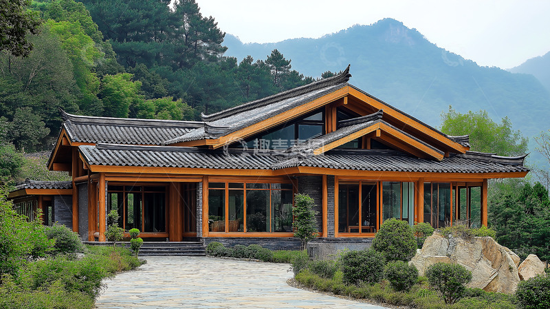 高清大图下载【趣麦麦图】房屋建筑卯榫