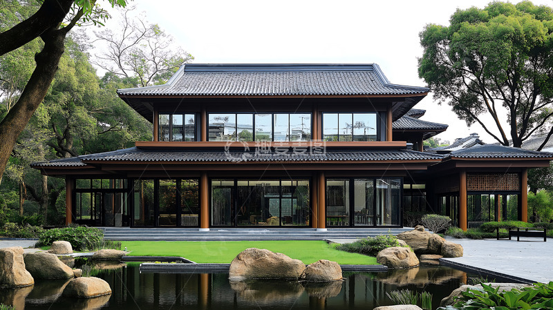 高清大图下载【趣麦麦图】房屋卯榫建筑