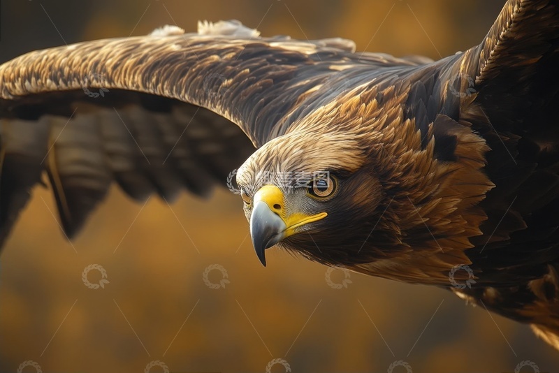 高清大图下载【趣麦麦图】飞翔的一只雄鹰