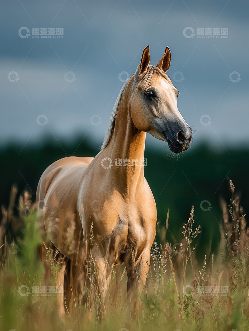 高清大图下载【趣麦麦图】 阿哈尔  捷金马  丰团  