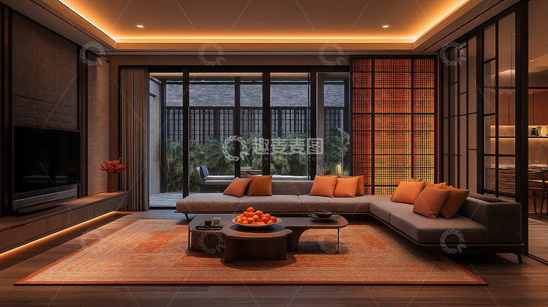 高清大图下载【趣麦麦图】-家装简约室内