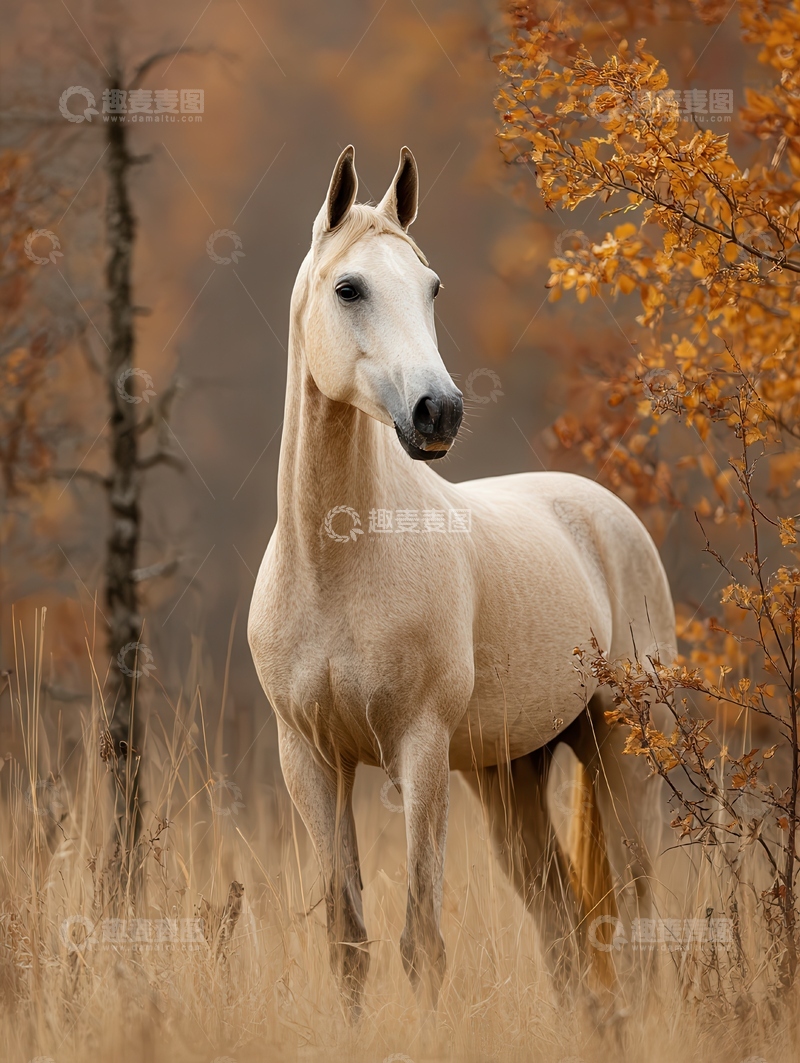 高清大图下载【趣麦麦图】 阿哈尔  捷金马  厚团 