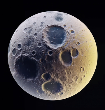 高清月球素材照片