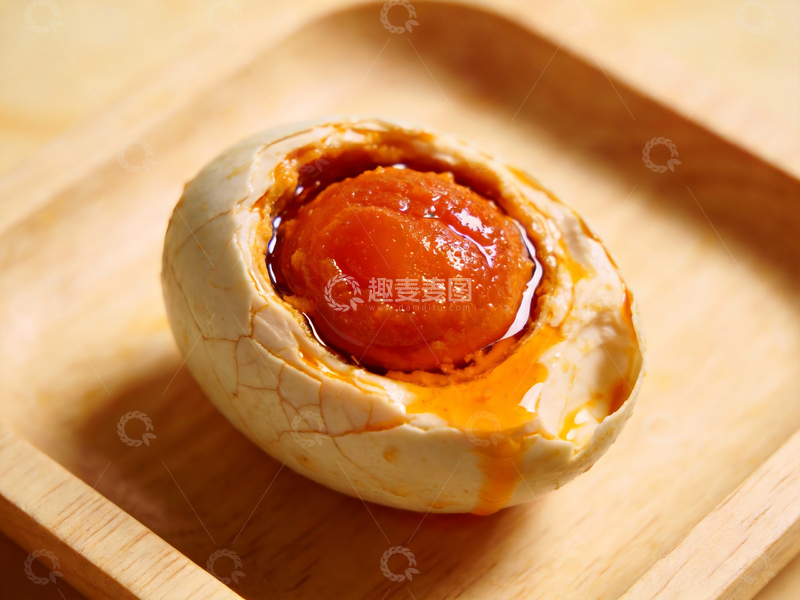 源文件下载【趣麦麦图】一枚烤咸鸭蛋5