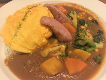 日式咖喱饭美食摄影