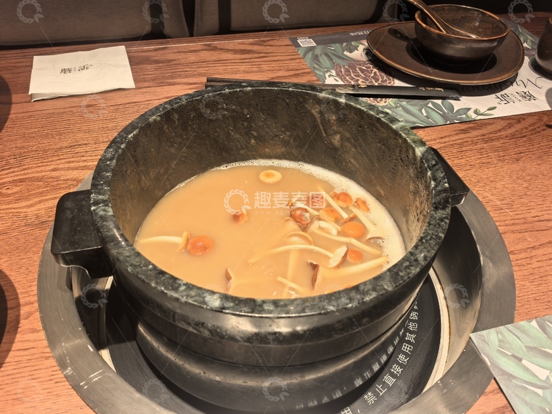 高清大图下载【趣麦麦图】石锅汤料美食料理
