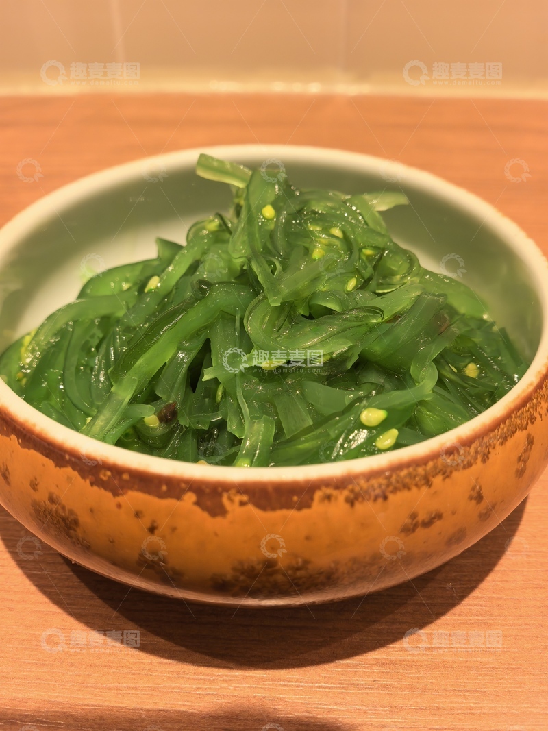 高清大图下载【趣麦麦图】日式海带沙拉