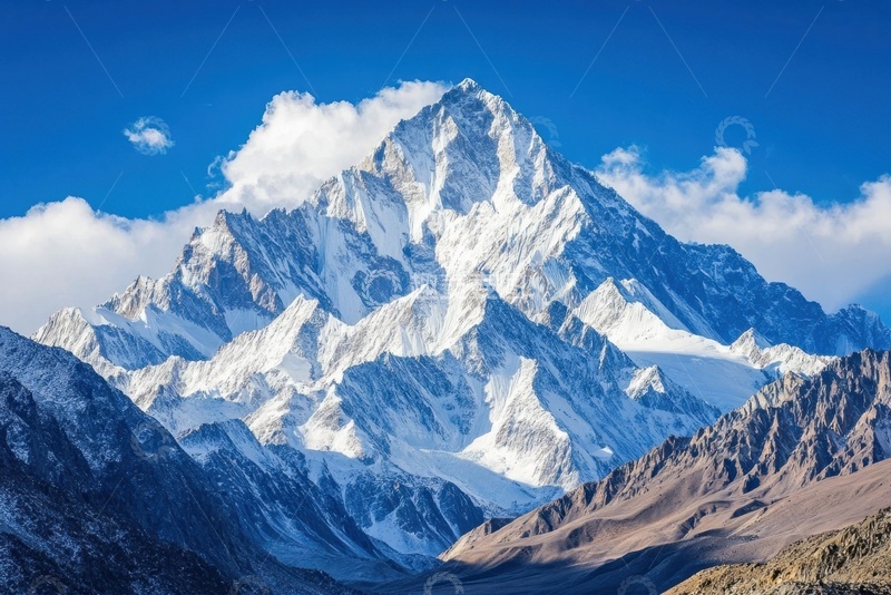 高清大图下载【趣麦麦图】雪山高山山峰美景