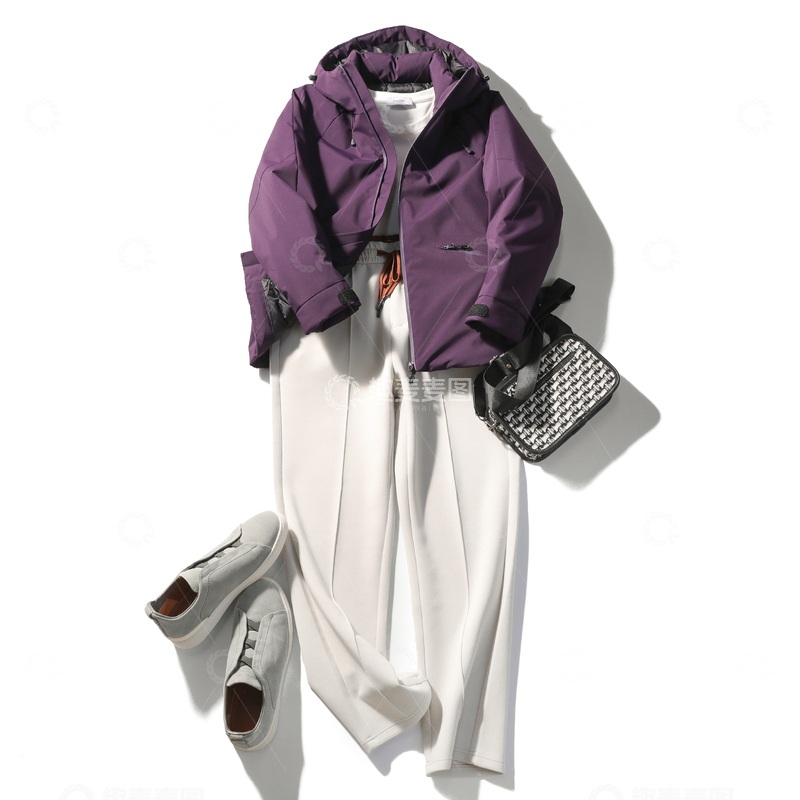 高清大图下载【趣麦麦图】实物拍摄服装穿搭搭配鞋子包包