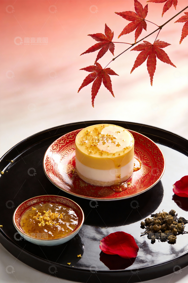 源文件下载【趣麦麦图】新中式美学甜品摄影1