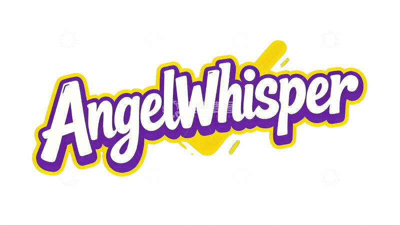 高清大图下载【趣麦麦图】紫黄撞色潮流风英文艺术字13