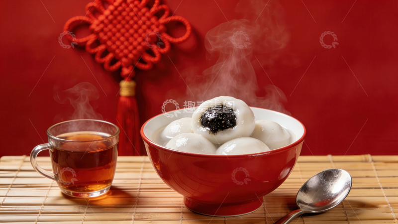 高清大图下载【趣麦麦图】元宵  浑圆 筋道