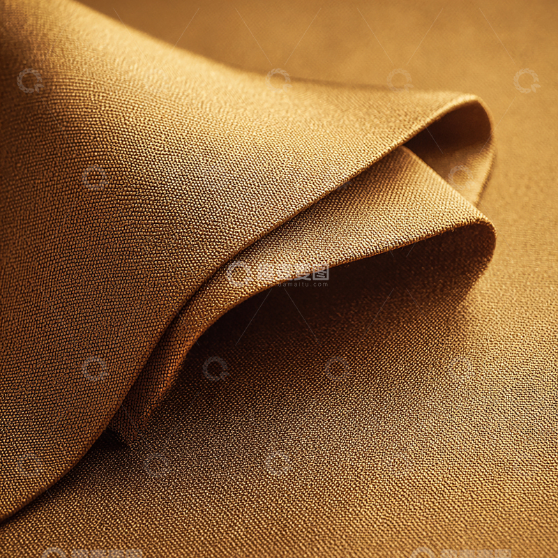 高清大图下载【趣麦麦图】金色丝绸的奢华质感