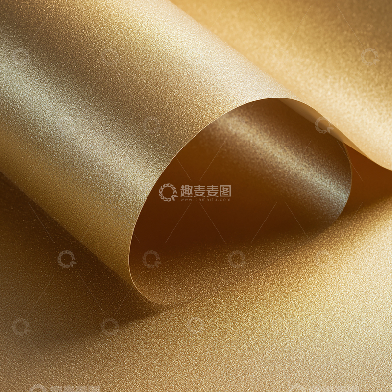 高清大图下载【趣麦麦图】金色闪耀纸张艺术