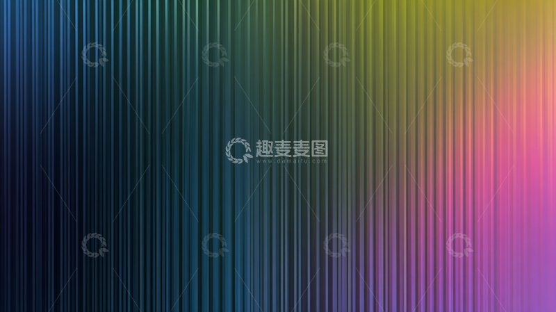 高清大图下载【趣麦麦图】彩虹之境幻彩流动