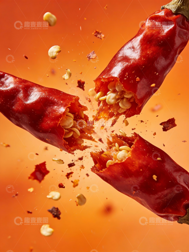 源文件下载【趣麦麦图】干辣椒创意摄影2