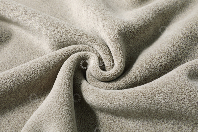 高清大图下载【趣麦麦图】摇粒绒加绒面料纹理细节近景特写