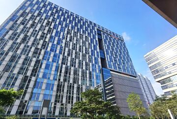 现代办公楼外景展示