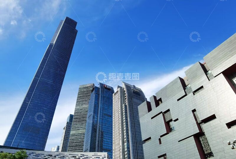 高清大图下载【趣麦麦图】现代城市高楼大厦风光摄影