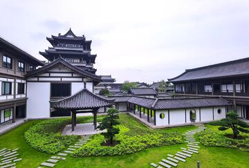 古风庭院建筑景观